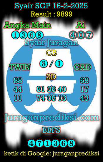 prediksi sgp 16 februari 2025, syair sgp hari ini minggu 16-2-2025, prediksi syair singapore 16 februari 2025, prediksi sgp jp jitu dan akurat