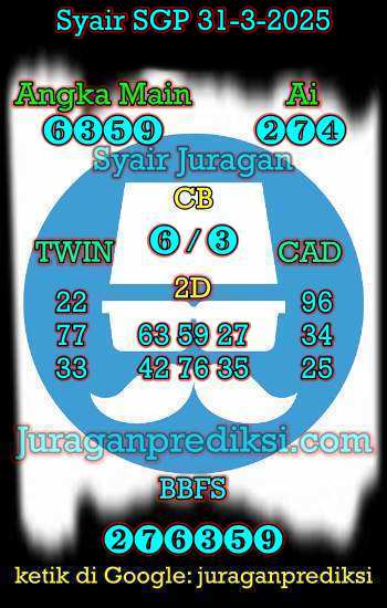 prediksi sgp 31 maret 2025, syair sgp hari ini senin 31-3-2025, prediksi syair singapore 31 maret 2025, prediksi sgp jp jitu dan akurat